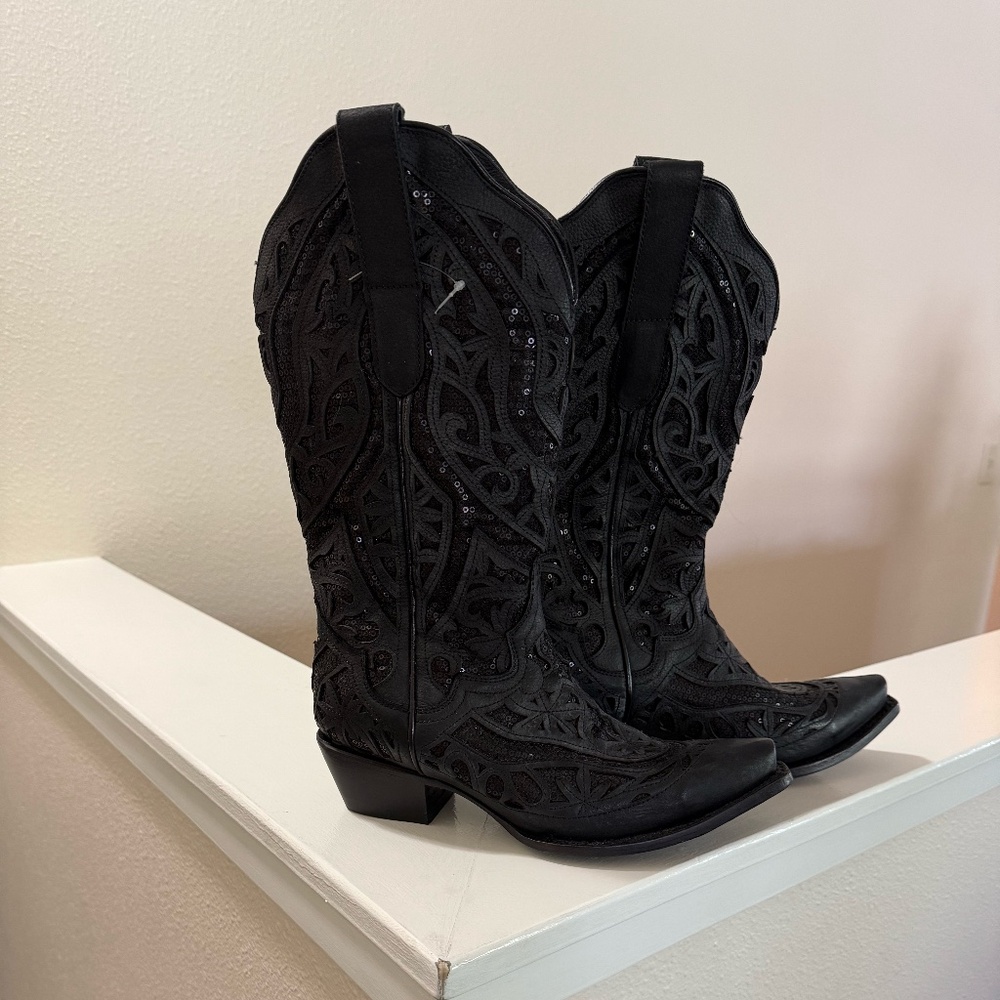 JB Dillon Black Boots